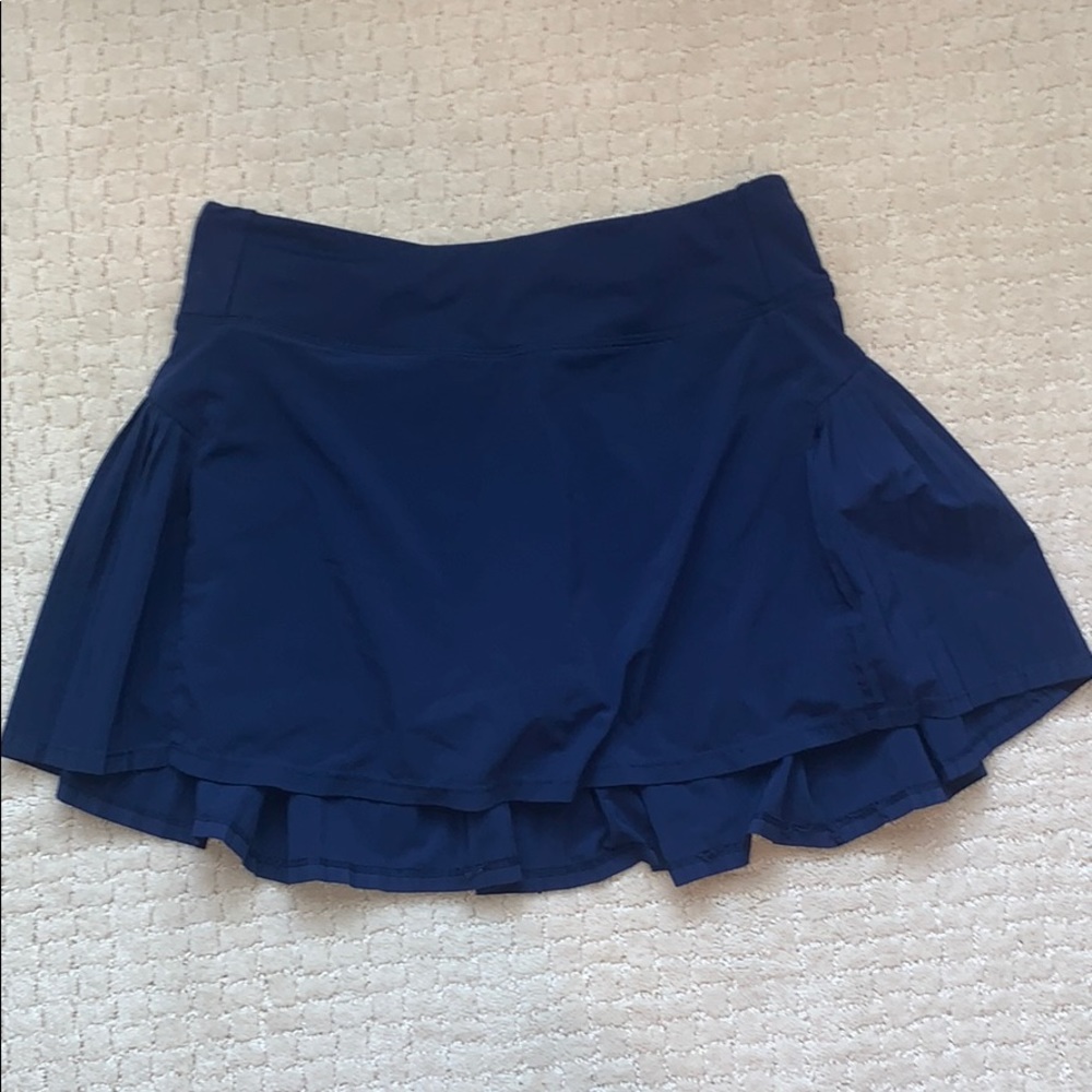 Athleta girl navy blue tennis skirt
